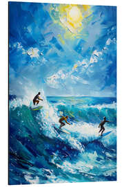 Aluminium print Under the Sun