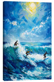 Lienzo Under the Sun - LSR Design Studio