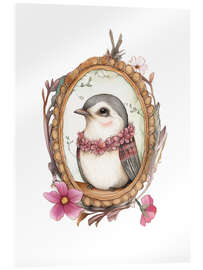 Akrylbillede Bird Portrait VIII