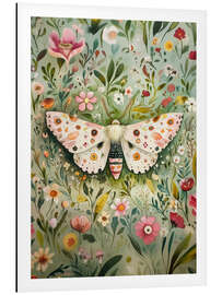Tableau en aluminium Botanical Butterfly VIII - Dutch Lady