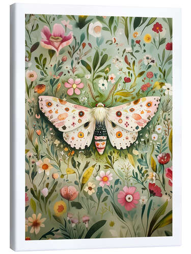 Canvas print Botanical Butterfly VIII