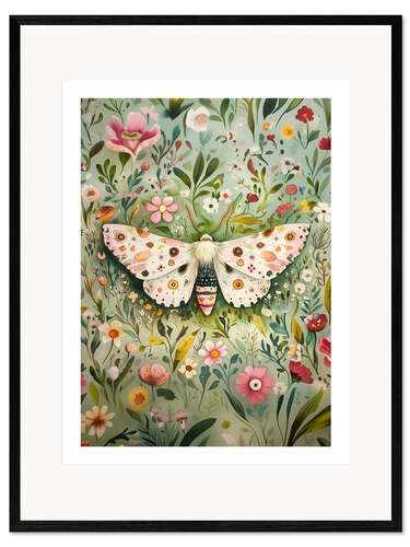 Framed art print Botanical Butterfly VIII