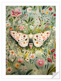 Sticker mural Botanical Butterfly VIII