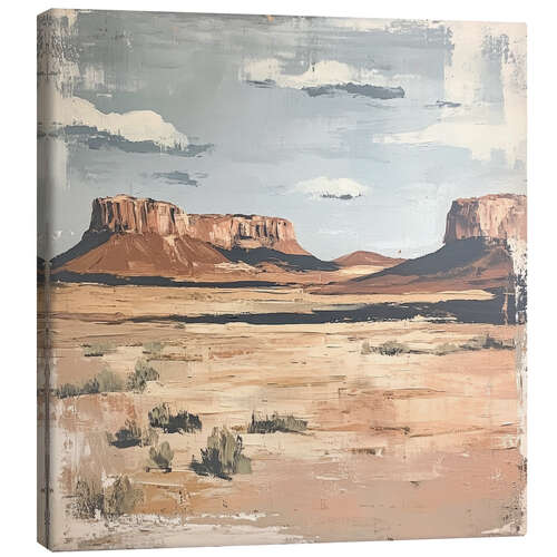Stampa su tela Desert Postcard I