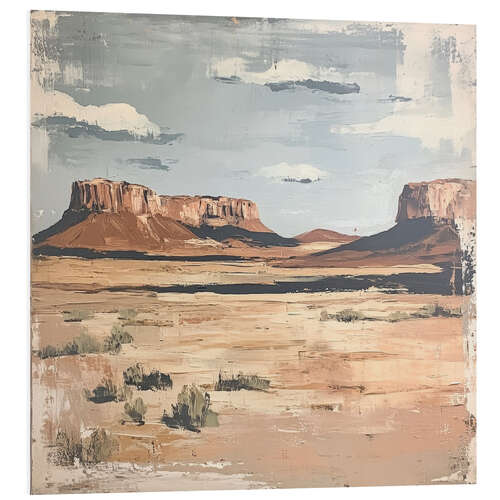 Bilde på skumplate Desert Postcard I