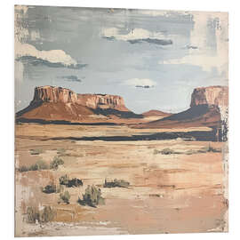 Bilde på skumplate Desert Postcard I