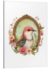 Obraz na aluminium Bird Portrait IX - Dutch Lady