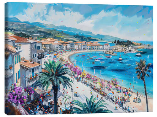 Canvas print Mediterranean Paradise