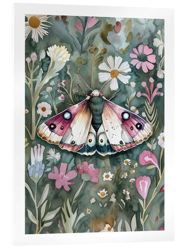 Akryylilasitaulu Botanical Butterfly IX