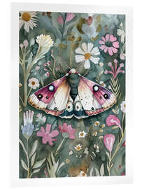 Akryylilasitaulu Botanical Butterfly IX - Dutch Lady