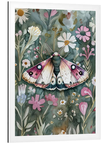 Aluminium print Botanical Butterfly IX