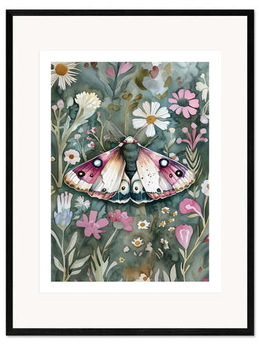Framed art print Botanical Butterfly IX