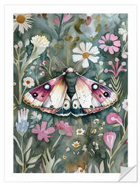 Sticker mural Botanical Butterfly IX