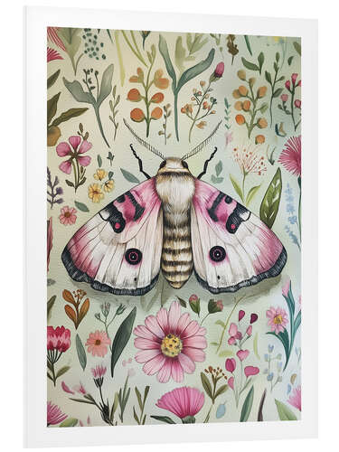 Foam board print Botanical Butterfly X