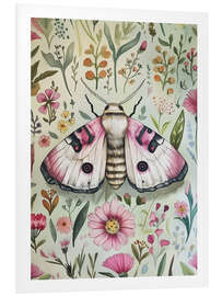 Quadro em PVC Botanical Butterfly X - Dutch Lady