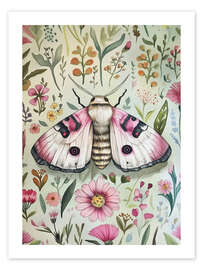 Wall print Botanical Butterfly X - Dutch Lady