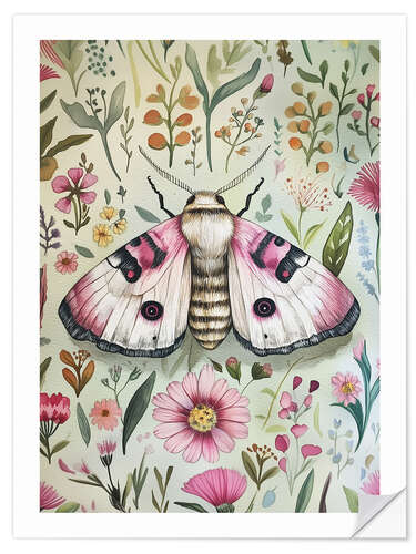 Sticker mural Botanical Butterfly X