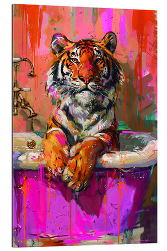 Gallery print Bathing Tiger