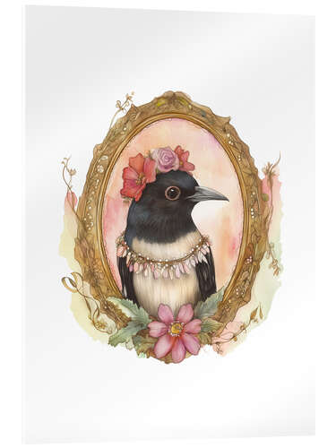 Akryylilasitaulu Bird Portrait X