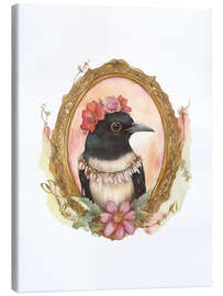 Leinwandbild Vogelporträt X