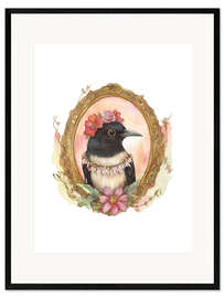Impression artistique encadrée Bird Portrait X