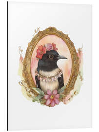 Magnettafel Vogelporträt X