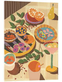 Akrylglastavla Sunny still life