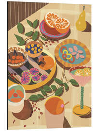Tableau en aluminium Sunny still life