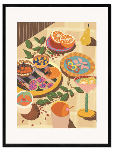 Impresión de arte enmarcada Sunny still life