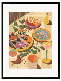 Impresión de arte enmarcada Sunny still life