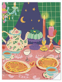 Wall sticker Spaghetti Dinner Date - Gigi Rosado