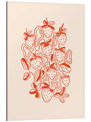 Alubild Erdbeeren