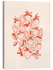 Stampa su tela Strawberries