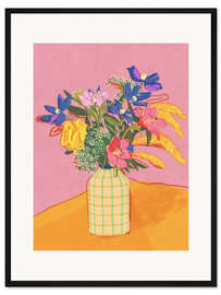 Gerahmter Kunstdruck Sommerstrauß