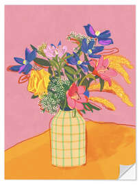 Wall sticker Summer bouquet