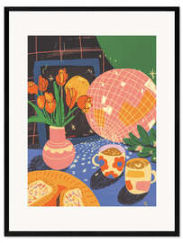 Framed art print Disco - Gigi Rosado
