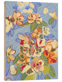 Tableau en bois Morning Oasis
