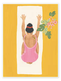 Wall print Yoga - Gigi Rosado