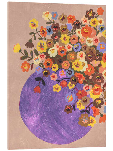 Acrylic print Flora Fantasia