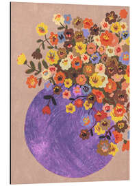 Aluminium print Flora Fantasia - Gigi Rosado