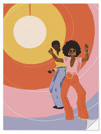 Wandsticker 1979 Party