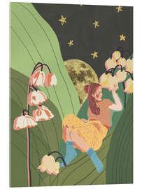Akrylbilde Lily of the valley - Gigi Rosado