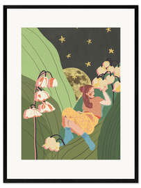 Framed art print Lily of the valley - Gigi Rosado