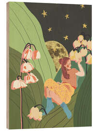 Puutaulu Lily of the valley - Gigi Rosado