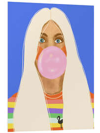 Hartschaumbild Kaugummi