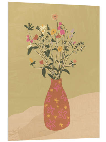 Tableau en PVC Wild flowers
