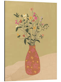 Magnettafel Wilde Blumen