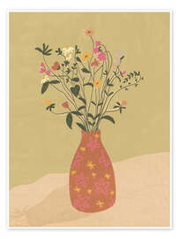 Wall print Wild flowers - Gigi Rosado