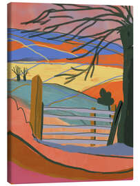 Canvas print Cumbria countryside - Gigi Rosado