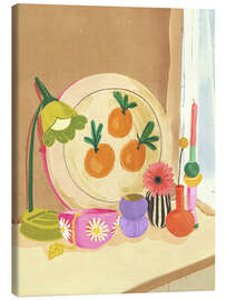 Lienzo Orange still life
